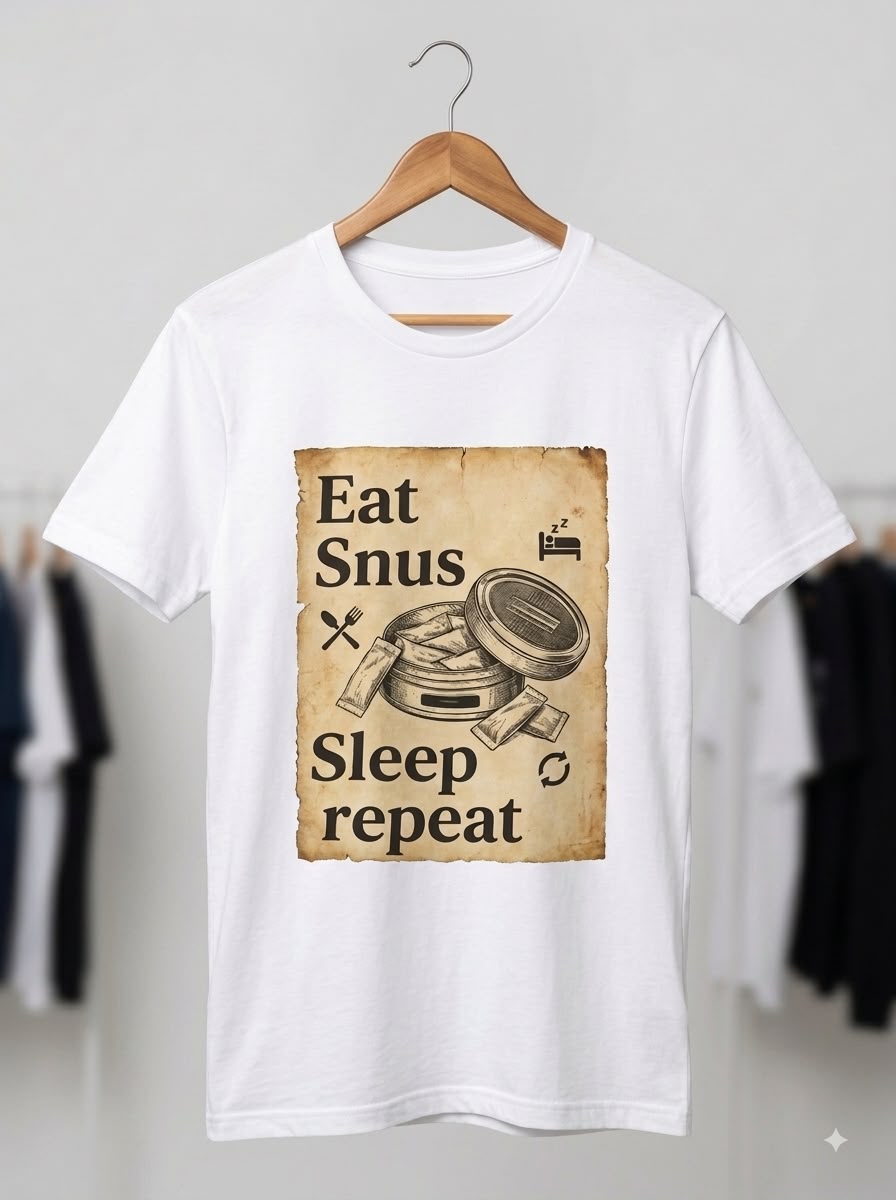 Majica - EatSnusSleepRepeat