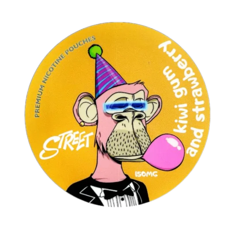 STREET - Kiwi Strawberry Gum (150mg)