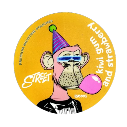 STREET - Kiwi Strawberry Gum (150mg)